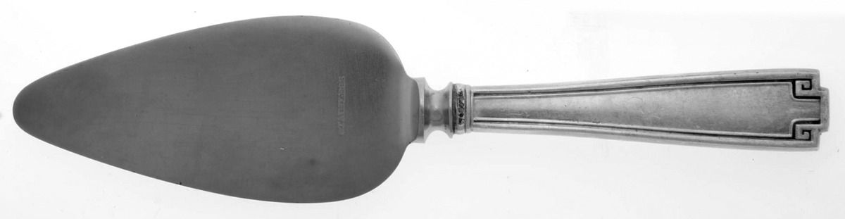 Etruscan (Sterling, 1913) Cheese Server with Stainless Blade by Gorham Silver-1
