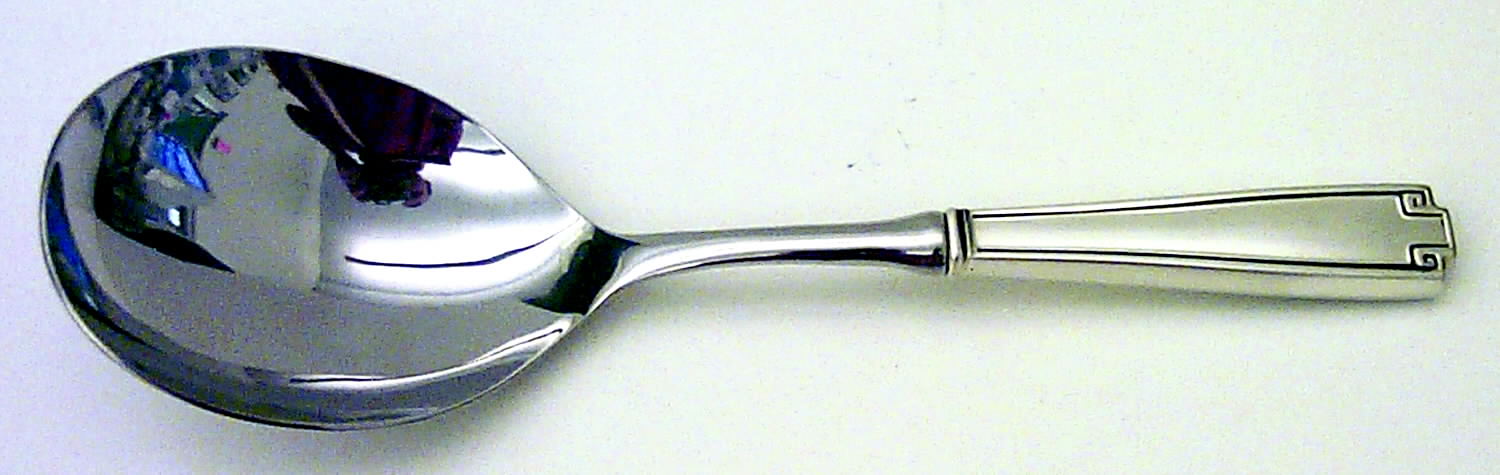 Etruscan (Sterling, 1913) Smooth Casserole Spoon with Stainless Bowl by Gorham Silver-1