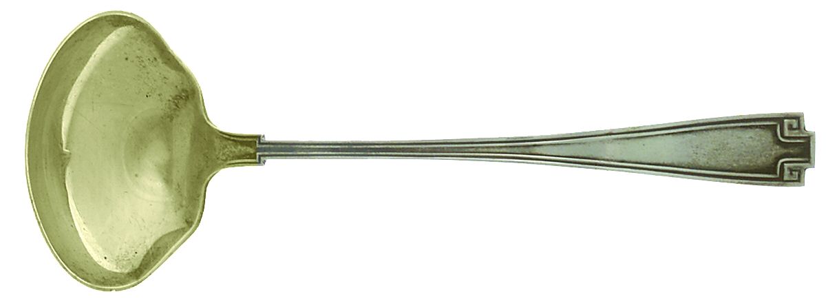 Etruscan (Sterling, 1913) Solid Piece Cream Ladle by Gorham Silver-1