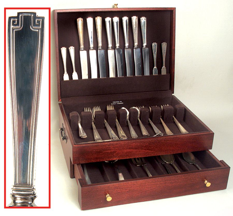 Etruscan (Sterling, 1913) 48 Piece Set by Gorham Silver-1