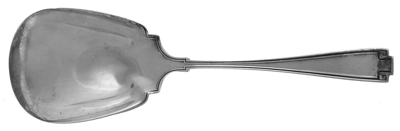 Etruscan (Sterling, 1913) Solid Salad Serving Spoon by Gorham Silver-1