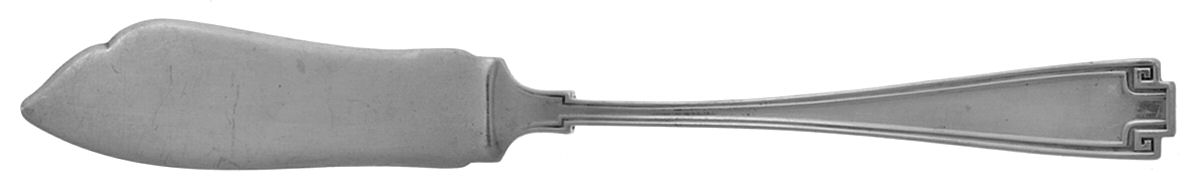 Etruscan (Sterling, 1913) Large Flat Handle Master Butter Knife by Gorham Silver-1