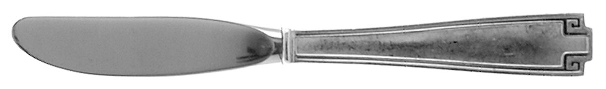 Etruscan (Sterling, 1913) Modern Hollow Butter Spreader (Stainless) by Gorham Silver-1
