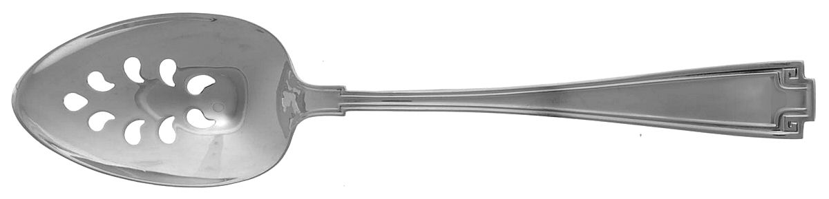 Etruscan (Sterling, 1913) Pierced Tablespoon (Serving Spoon) CM by Gorham Silver-1