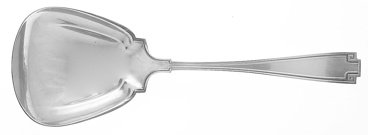 Etruscan (Sterling, 1913) Large Solid Berry/Casserole Spoon by Gorham Silver-1