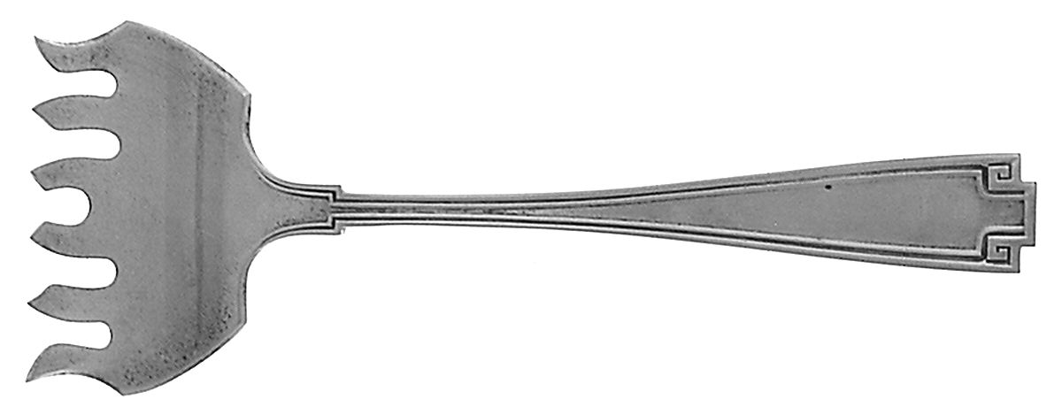 Etruscan (Sterling, 1913) Large Solid Tined Sardine Serving Fork by Gorham Silver-1