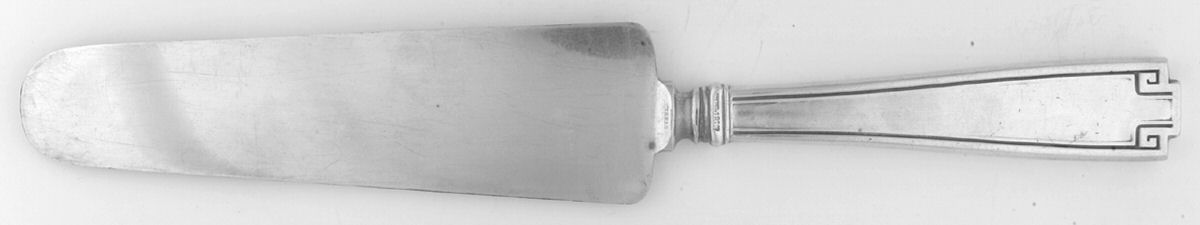 Etruscan (Sterling, 1913) Cake Knife with Silverplate Blade by Gorham Silver-1