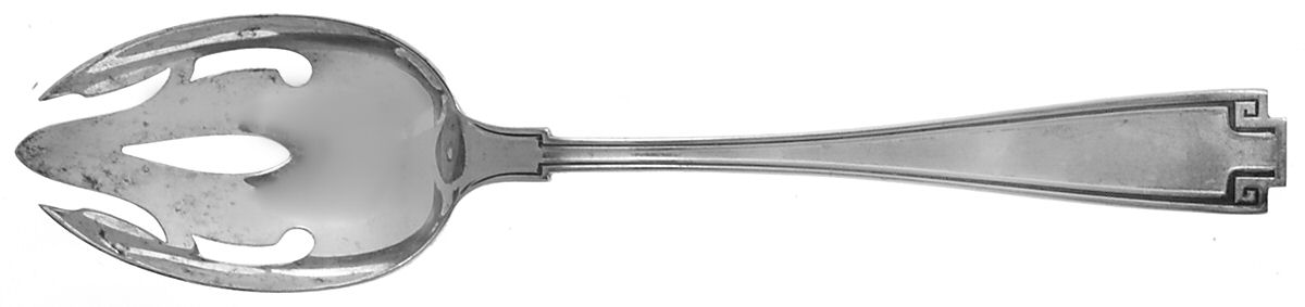 Etruscan (Sterling, 1913) Pierced Tablespoon (Serving Spoon) by Gorham Silver-1