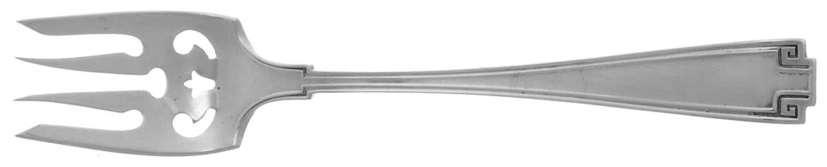 Etruscan (Sterling, 1913) Large Ramekin Fork by Gorham Silver-1