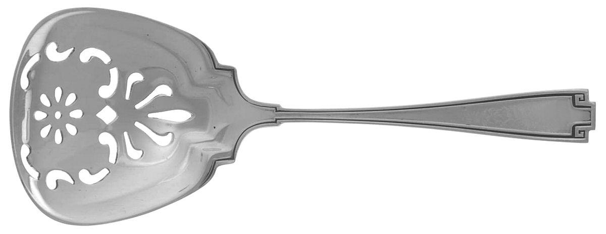 Etruscan (Sterling, 1913) Solid Bon Bon Spoon with Pierced Bowl by Gorham Silver-1