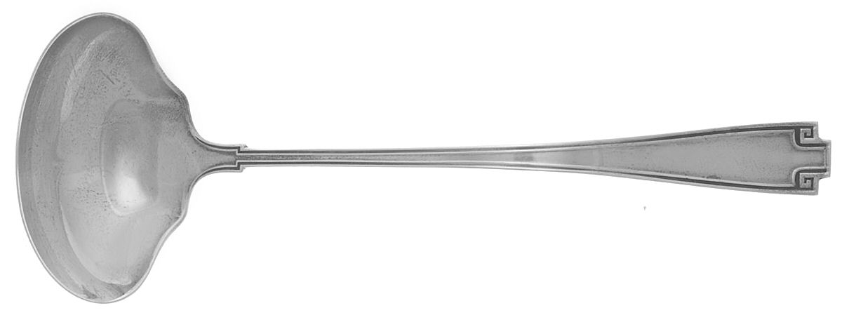 Etruscan (Sterling, 1913) Ladle-Cream/Solid Piece-Small by Gorham Silver-1