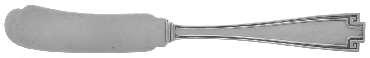 Etruscan (Sterling, 1913) Flat Handle Butter Spreader by Gorham Silver-1
