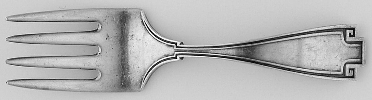 Etruscan (Sterling, 1913) Small Baby Fork by Gorham Silver-1