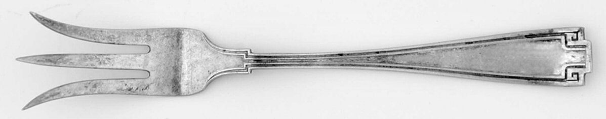 Etruscan (Sterling, 1913) Lemon Fork Large by Gorham Silver-1