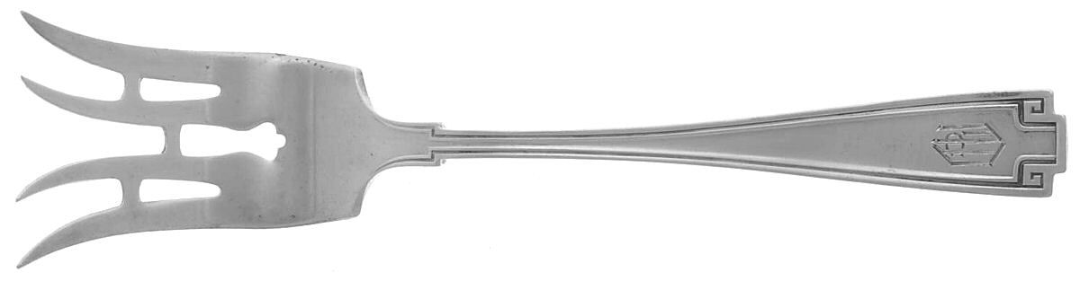 Etruscan (Sterling, 1913) Small Chipped Beef Fork by Gorham Silver-1