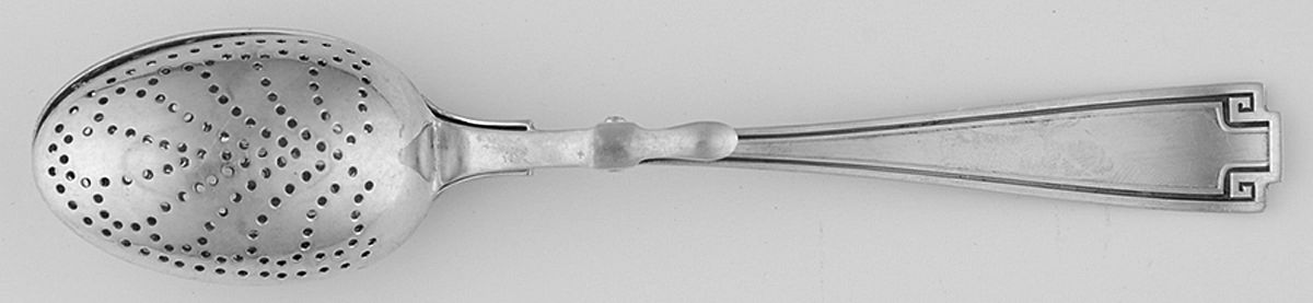 Etruscan (Sterling, 1913) Solid Individual Tea Ball/Spoon by Gorham Silver-1