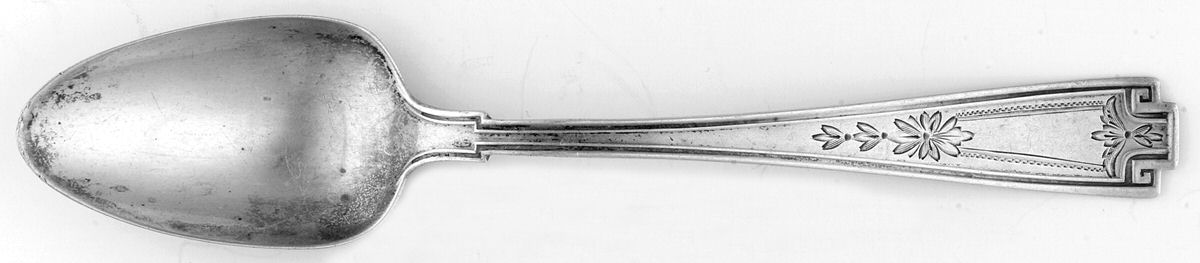 Etruscan-Engraved (Sterling, 1913) Five O'Clock Teaspoon by Gorham Silver-1