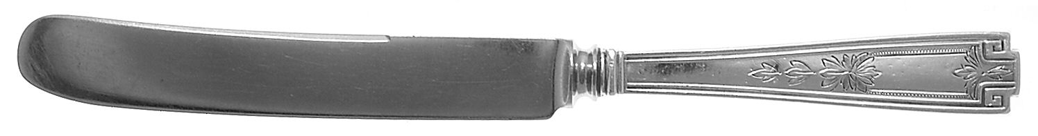 Etruscan-Engraved (Sterling, 1913) Old French Hollow Knife with Bolster by Gorham Silver-1