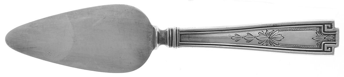 Etruscan-Engraved (Sterling, 1913) Cheese Server with Stainless Blade by Gorham Silver-1