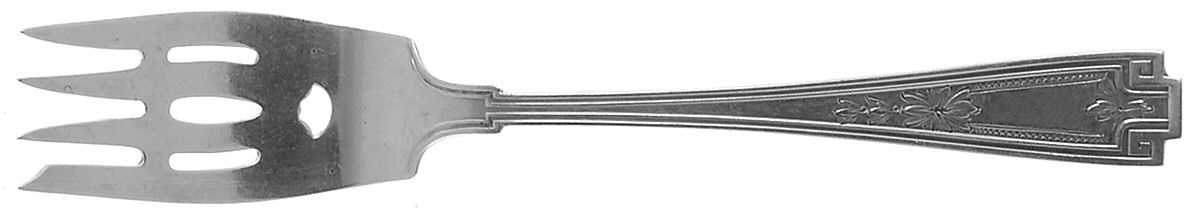 Etruscan-Engraved (Sterling, 1913) Pastry Fork by Gorham Silver-1