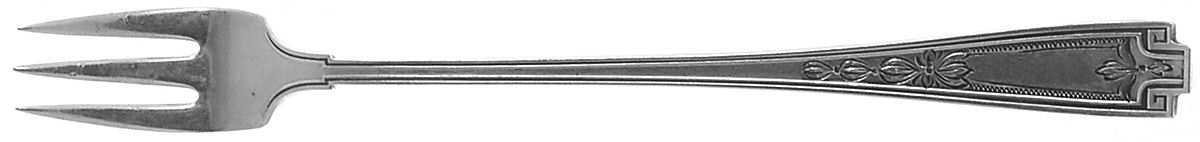 Etruscan-Engraved (Sterling, 1913) Cocktail/Seafood Fork by Gorham Silver-1