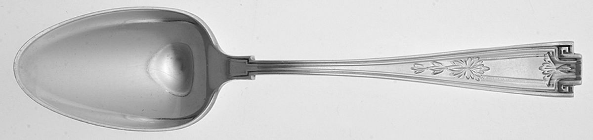 Etruscan-Engraved (Sterling, 1913) Dessert/Oval Soup Spoon by Gorham Silver-1