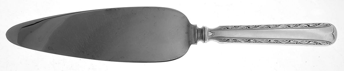 Eventide (Sterling, 1936, No Monograms) Pie Server with Stainless Blade by Gorham Silver-1