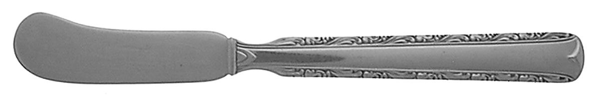 Eventide (Sterling, 1936, No Monograms) Flat Handle Butter Spreader by Gorham Silver-1