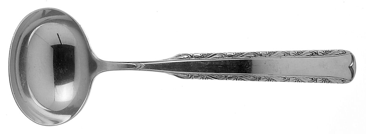 Eventide (Sterling, 1936, No Monograms) Solid Gravy Ladle by Gorham Silver-1