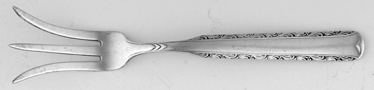 Eventide (Sterling, 1936, No Monograms) Lemon Fork by Gorham Silver-1