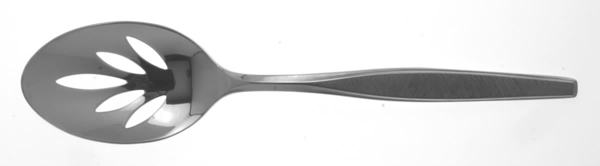 Fabrique (Stainless) Pierced Tablespoon (Serving Spoon) by Gorham Silver-1