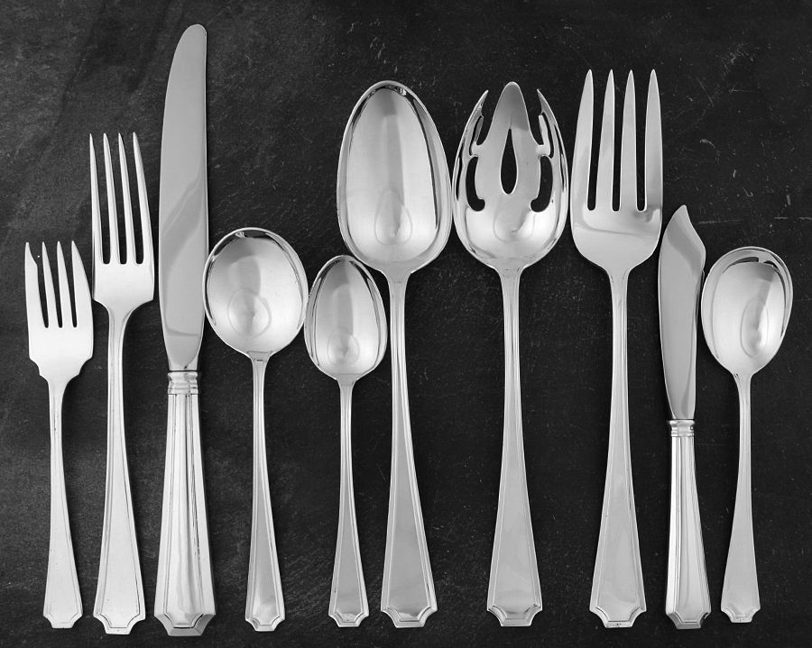 Fairfax (Sterling, 1910, No Monograms) 45 Piece Dinner Size Starter Set by Gorham Silver-1