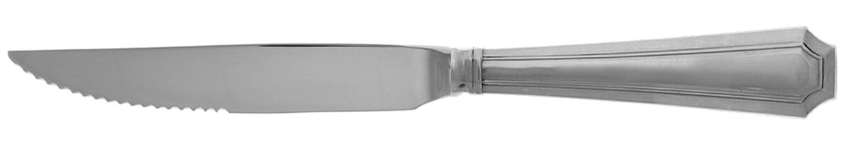 Fairfax (Sterling, 1910, No Monograms) Steak Knife Individual Hollow, Serrate HC by Gorham Silver-1