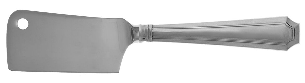 Fairfax (Sterling, 1910, No Monograms) Cheese Cleaver with Stainless Blade HC by Gorham Silver-1