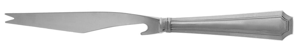Fairfax (Sterling, 1910, No Monograms) Bar Knife Serving with Stainless Blade HC by Gorham Silver-1