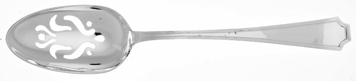 Fairfax (Sterling, 1910, No Monograms) Pierced Tablespoon (Serving Spoon) HC by Gorham Silver-1