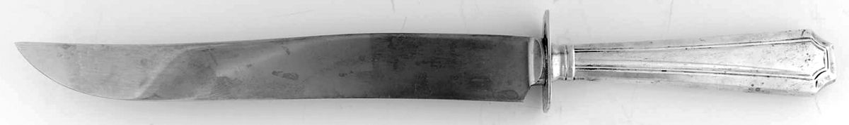 Fairfax (Sterling, 1910, No Monograms) Large Stainless Blade Roast Carving Knife by Gorham Silver-1