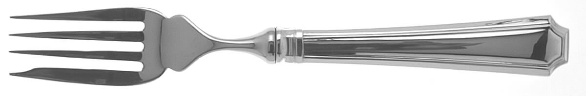 Fairfax (Sterling, 1910, No Monograms) Individual Hollow Fish Fork, Stainless Tines by Gorham Silver-1