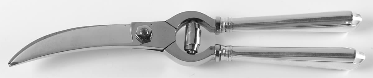 Fairfax (Sterling, 1910, No Monograms) Poultry Shears with Stainless Blades by Gorham Silver-1