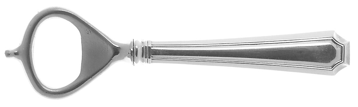 Fairfax (Sterling, 1910, No Monograms) Bottle Opener with Silverplate Bowl by Gorham Silver-1