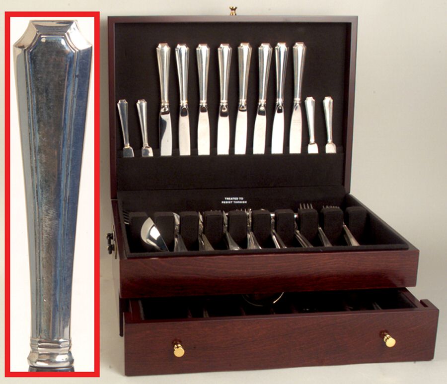 Fairfax (Sterling, 1910, No Monograms) 58 Piece Set by Gorham Silver-1