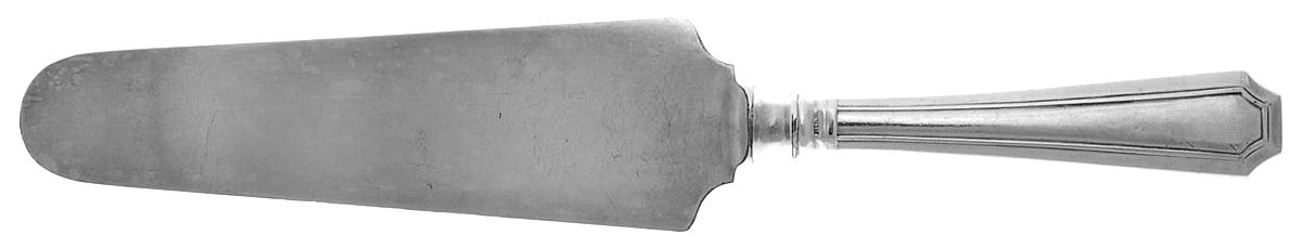 Fairfax (Sterling, 1910, No Monograms) Cake Knife with Silverplate Blade by Gorham Silver-1