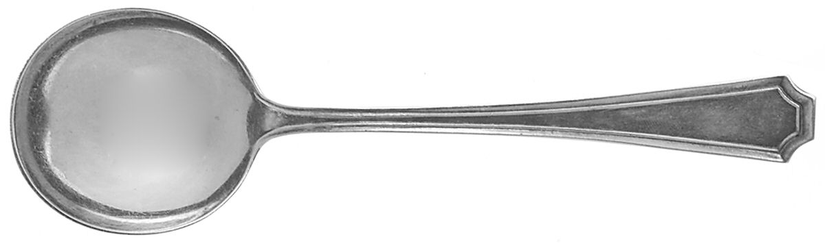 Fairfax (Sterling, 1910, No Monograms) Round Bowl Soup Spoon (Bouillon) by Gorham Silver-1