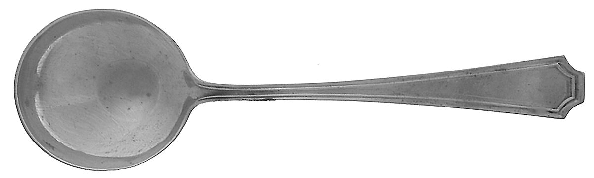 Fairfax (Sterling, 1910, No Monograms) Round Bowl Soup Spoon (Bouillon) by Gorham Silver-1