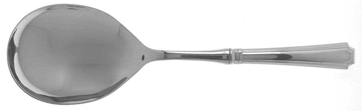 Fairfax (Sterling, 1910, No Monograms) Smooth Casserole Spoon with Stainless Bowl by Gorham Silver-1
