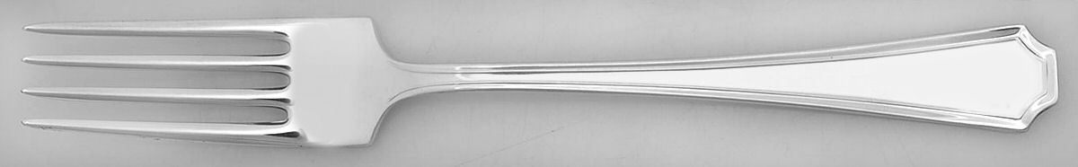 Fairfax (Sterling, 1910, No Monograms) Place Size Fork by Gorham Silver-1