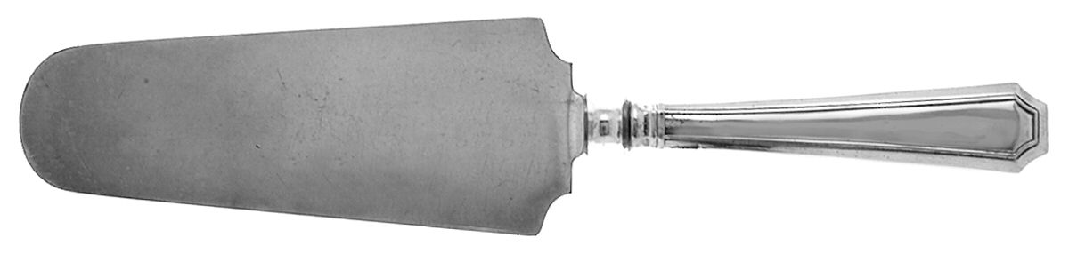 Fairfax (Sterling, 1910, No Monograms) Pie Server with Silverplate Blade by Gorham Silver-1