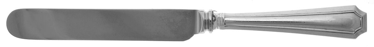Fairfax (Sterling, 1910, No Monograms) Blunt Hollow Handle Knife W/Bolster by Gorham Silver-1