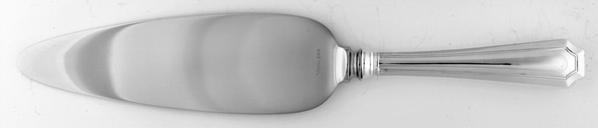 Fairfax (Sterling, 1910, No Monograms) Pie Server with Stainless Blade by Gorham Silver-1