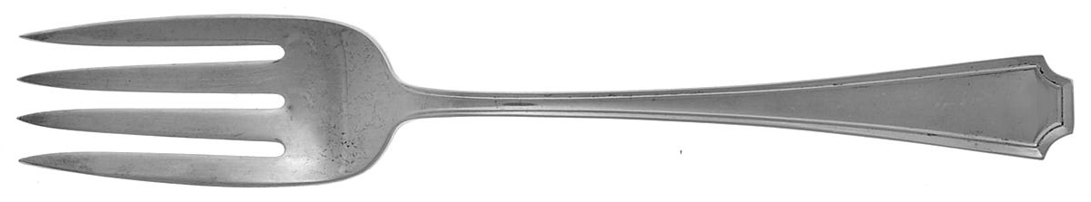 Fairfax (Sterling, 1910, No Monograms) Solid Serving Fork by Gorham Silver-1